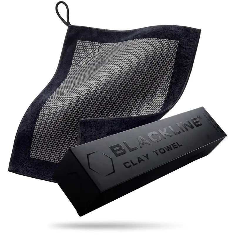 12x12in Microfiber Clay Bar Car Cleaning Towel, Super Absorbent Auto Detailing Cloth for Paint, Glass & Vehicle Surface Care